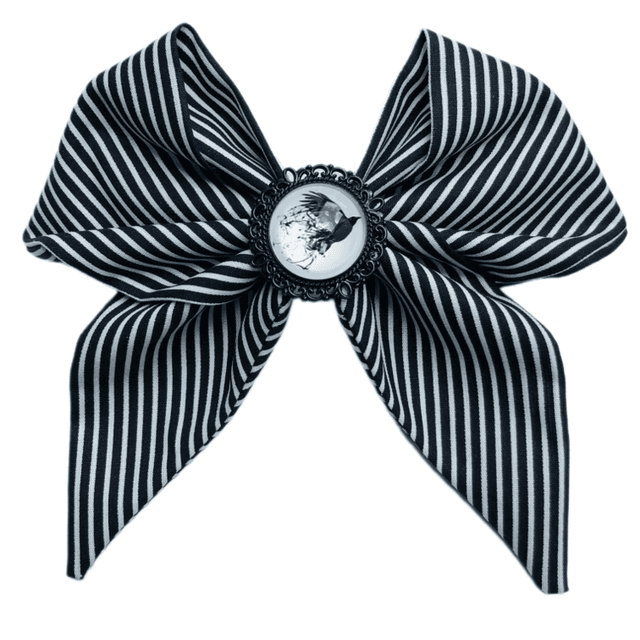 Barrette à cheveux noeud - Raven